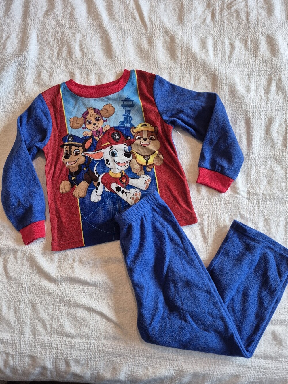 Nickelodeon boys size 5T Paw Patrol 2 piece pajama set NEW no tags